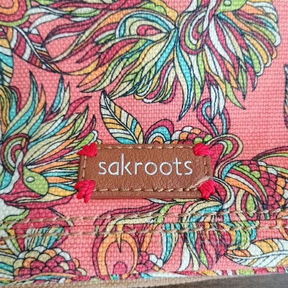 Sakroots Pink Multicolor Crossbody Bag - Picture 2 of 12